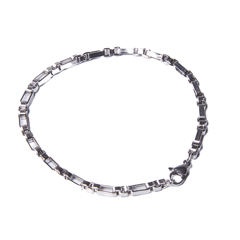 Pulseira Nereus Cartier Quadrada em Aço