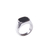 Anel Brim com Resina Preto em Aço - comprar online