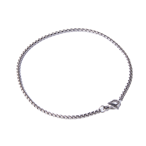 Pulseira Hebe Veneziana Abaulada em Aço