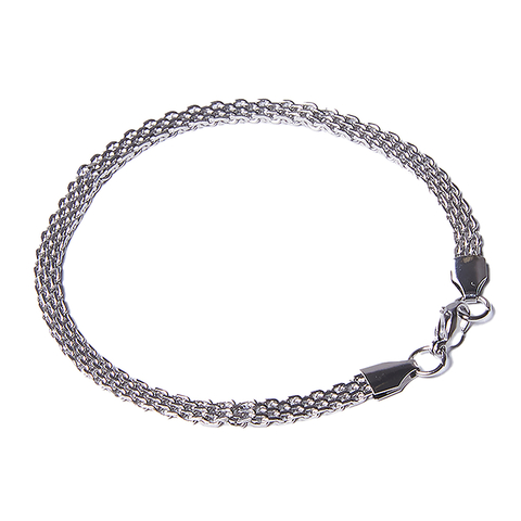 Pulseira Mylo de Malha em Aço