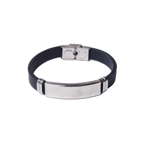 Pulseira Aiden em Silicone