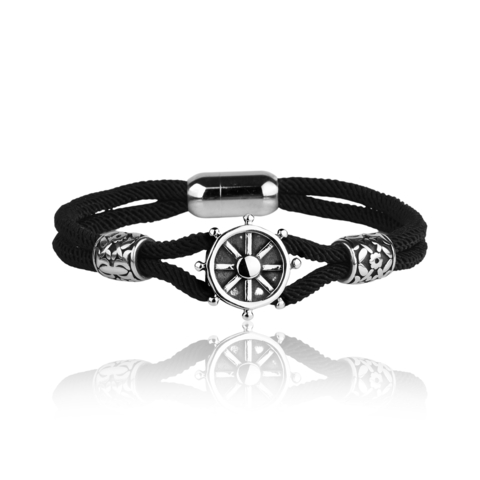 Pulseira Navy em Corda com Aço