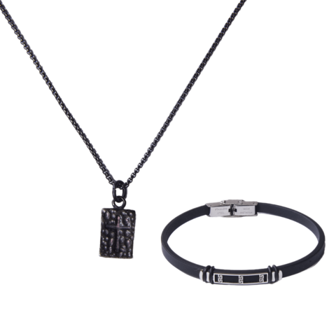 Kit Colar Nyx + Pulseira Vertex