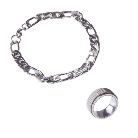Kit Pulseira Luke Grumet + Anel Relax