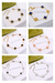 Imagen de LOTE (3pzs) Pulsera 22 trebol PESO PLUMA