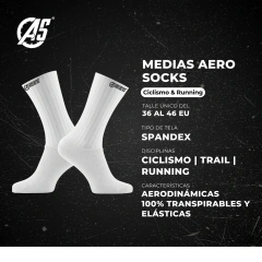 Medias Aero Socks Blancas Clásicas - comprar online