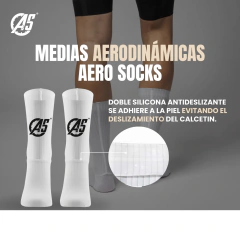 Medias Aero Socks Blancas Clásicas en internet