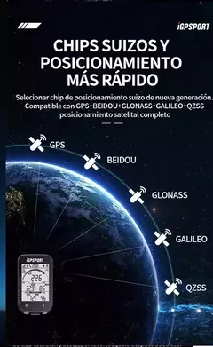 Ciclocomputadora BSC100S GPS ANT+ Bluetooth iGPSPORT - Sjp Balbarani Bikes