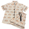 PIJAMA ADULTO VERÃO AMERICANO SAFARI