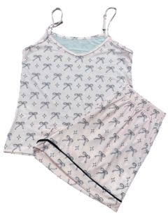 PIJAMA ADULTO VERÃO REGATA LAÇO