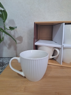 Taza cerámica LINE x6