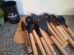 Set utensillos negro - comprar online