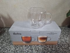 Set x2 Taza doble vidrio