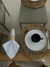 Conjunto 06 guardanapo linho branco - Costariva home decor