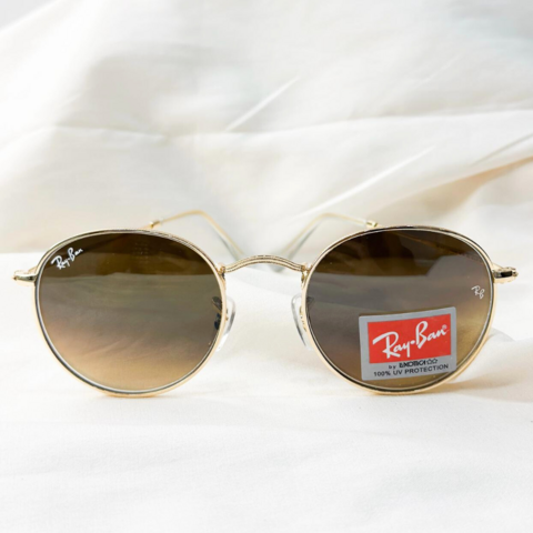 Óculos Redondo Ray Marrom