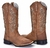 Bota Texana Bordada Laser Couro Legítimo - comprar online