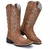 Bota Texana Bordada Laser Couro Legítimo