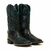 Texana Country Feminina Laser Bordado Azul 