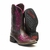 Imagem do Bota Country Feminina Laser Rosa Bico Quadrado