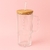VASO DE VIDRIO CON TAPA BAMBU 750ML en internet