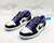 Air Jordan 1 Low Preto/Roxo na internet