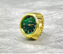 Imagem do Relógio de dedo anel movimento criativo acessórios moda vintage