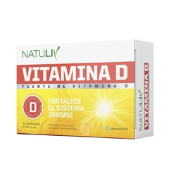 Vitamina D Natuliv (30comp) - comprar online