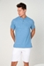 Henley Piquet 100% Algodão Orgânico Azul Maresias - comprar online