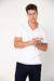 Kit Polo Gola V Piquet Ultra Leve Tech + Calça Chino Sarja - comprar online