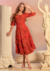VESTIDO CLÁUDIA - TERRACOTA - comprar online