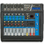 Mixer audio potenciada Moon 6 canales 250w x2. (PM602)