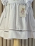 Vestido Branco Cogumelo - Maluzinha Baby | Moda Infantil