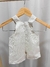 Jardineira Linho Cru - Maluzinha Baby | Moda Infantil