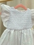 Vestido Branco - Maluzinha Baby | Moda Infantil
