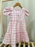 Vestido Xadrez Rosa Bebê na internet