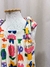 Vestido Caneladinho Estampado - comprar online