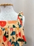 Vestido Caneladinho Estampado na internet