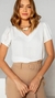 BLUSA EM CREPE COM PREGAS NA MANGA - SILVANA SOUZA MODA E ESTILO