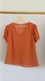 Imagem do BLUSA EM CREPE COM PREGAS NA MANGA