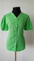 BLUSA EM CREPE COM RENDA NA FRENTE - loja online