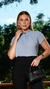 Imagem do BLUSA SOCIAL EM CREPE COM GOLA ALTA