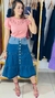 SAIA JEANS COM BOTÕES NA FRENTE