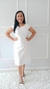 VESTIDO TUBINHO COM MANGAS CURTAS - loja online