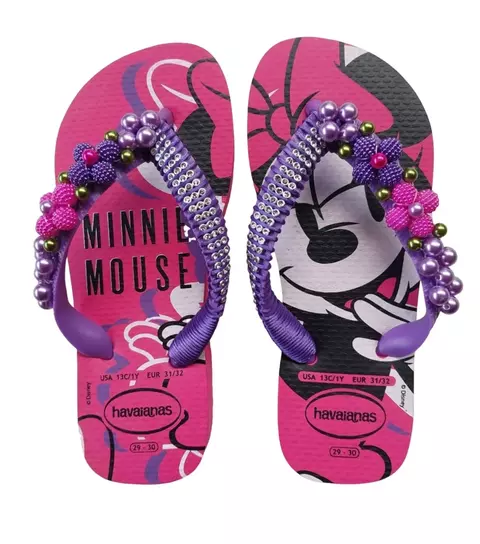Chinelo Decorado Havaianas Infantil Disney - comprar online