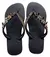 Chinelo Decorado Havaianas Preta Top com Borboleta - comprar online