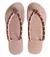 Chinelo Decorado Havaianas Slim Rosa Com Laços - comprar online