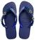 Chinelo Decorado Havaianas Top Azul Perolas e Strass - comprar online