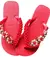 Chinelo Decorado Havaianas Vermelho Com Perolas Coloridas na internet