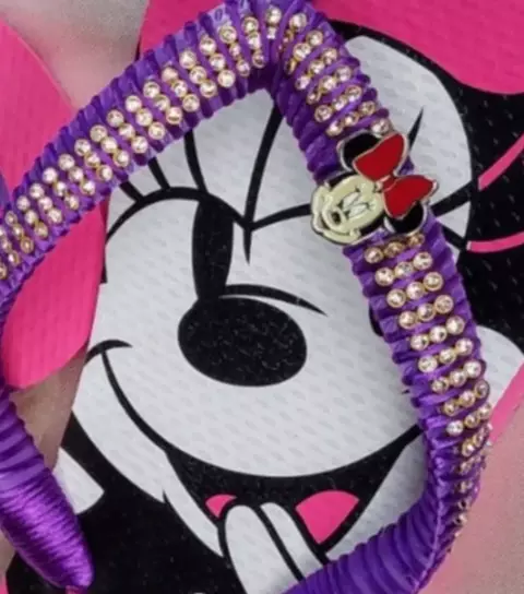 Chinelo Decorado Havaianas Infantil Pigente Disney - comprar online