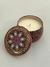 VELA AROMÁTICA ARTESANAL MANDALA LIMÃO COM AÇÚCAR 130G - VELLARE HANDMADE CANDLES